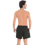 Short Praia Masculino Preto Liso