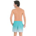 Short Praia Masculino Azul Aqua Degrade