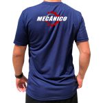 Camiseta de uniforme para Mecânico Azul 