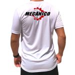Camiseta de uniforme para Mecânico Branca