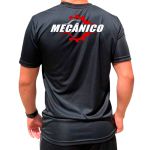 Camiseta de uniforme para Mecânico Preta
