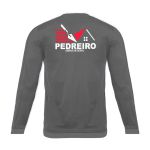 Camiseta Manga Longa Uniforme para Pedreiro Cinza