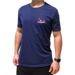 Camiseta Uniforme para Pedreiro Azul