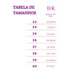 SlipOn Feminino Ziper Lateral DK Shoes Branco Rose Couro