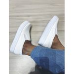 Tênis Slip On Detalhe Costura Matelassê Dk Shoes Branco