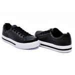 Tênis Casual Costura Matelassê Dk Shoes Preto