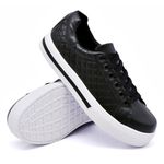 Tênis Casual Costura Matelassê Dk Shoes Preto