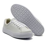 Tênis Casual Cadarço DK Shoes Branco