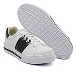 Tenis Casual Pietra DK Shoes Branco Preto