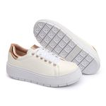 Tênis Casual Branco Gold
