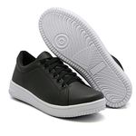 Tênis Casual Branco Siena Dk Shoes Preto
