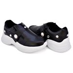 Tênis Chunky Slip On Zíperes Dkshoes Pedrarias