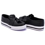 Tênis Iate Alpargata Slip On laço Dk Shoes Preto