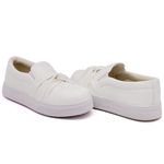 Tênis Iate Slip On Nó Frontal DK Shoes Branco