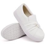 Tênis Iate Slip On Nó Frontal DK Shoes Branco