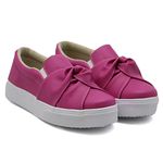 Tênis Iate Slip On Nó Frontal DK Shoes Rosa Pink