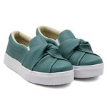 Tênis Iate Slip On Nó Frontal DK Shoes Verde
