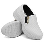 Tênis Chunky Casual Dkshoes Costura Frontal Branco detalhe Preto