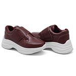 Tênis Chunky Casual Dk shoes Tira Auto Colante Bordo