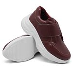 Tênis Chunky Casual Dk shoes Tira Auto Colante Bordo