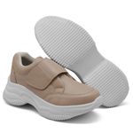 Tênis Chunky Casual Dk shoes Tira Auto Colante Rosê