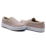 Tênis Infantil Slip On Dk Detalhe Costura Rosê