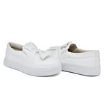 Tênis Infantil Slip On Dk Detalhe Laço Branco