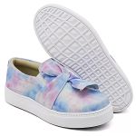 Tênis Infantil Slip On Dk Detalhe Laço Tie-Die