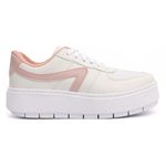 Tênis Feminino Branco Sola Alta Cores Karen