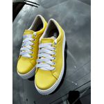 Casual Siena Dk Amarelo Manteiga Platforma 