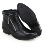 Bota - Zip Ankle Boot Preta