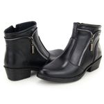 Bota - Zip Ankle Boot Preta