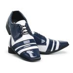 Sapato Social Masculino Irlanda-Azul e Branco
