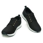 Tenis Feminino Noruega-Preto e Branco