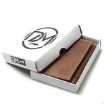 Carteira Masculina De Couro Legitimo Slim 