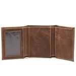 Carteira Masculina De Couro Legitimo Slim 