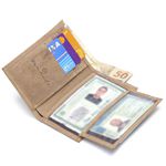 Carteira Masculina DM Damando Couro Legitimo Slim 