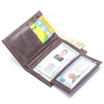 Carteira Masculina DM Damando Couro Legitimo Slim 