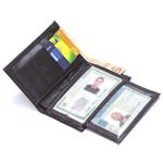 Carteira Masculina DM Damando Couro Legitimo Slim 