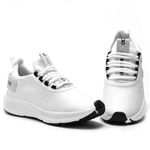 KIT 2 Pares Tênis Casual Esportivo Masculino Confortável + Relógio+Boné 