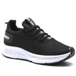 KIT Tênis Casual Esportivo Masculino Confortável + Relógio+Boné