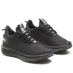 KIT Tênis Casual Esportivo Masculino Confortável + Relógio+Boné 