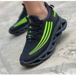 KIT 2 Pares Tênis Casual Esportivo Masculino Confortável + Relógio 