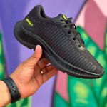 Tênis Esportivo Masculino Para Treino Em Nylon Ultraleve Kit Relógio + Boné