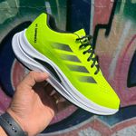 Tênis Masculino Esportivo Para Malhar Lançamento + Relógio + Meia