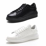 Kit 2 Tênis Casual Masculino em Couro Dm Damando 