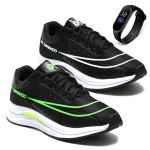 Kit 2 Pares Tênis Masculino Esportivo Para Treino Lançamento + Relógio