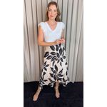 Saia Transpassada Feminina - Estampada -Cod 337