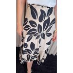 Saia Transpassada Feminina - Estampada -Cod 337