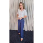 Blusa Feminina Flor Em Crochê - Off White - Cod 530